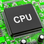 Macro of computer chip